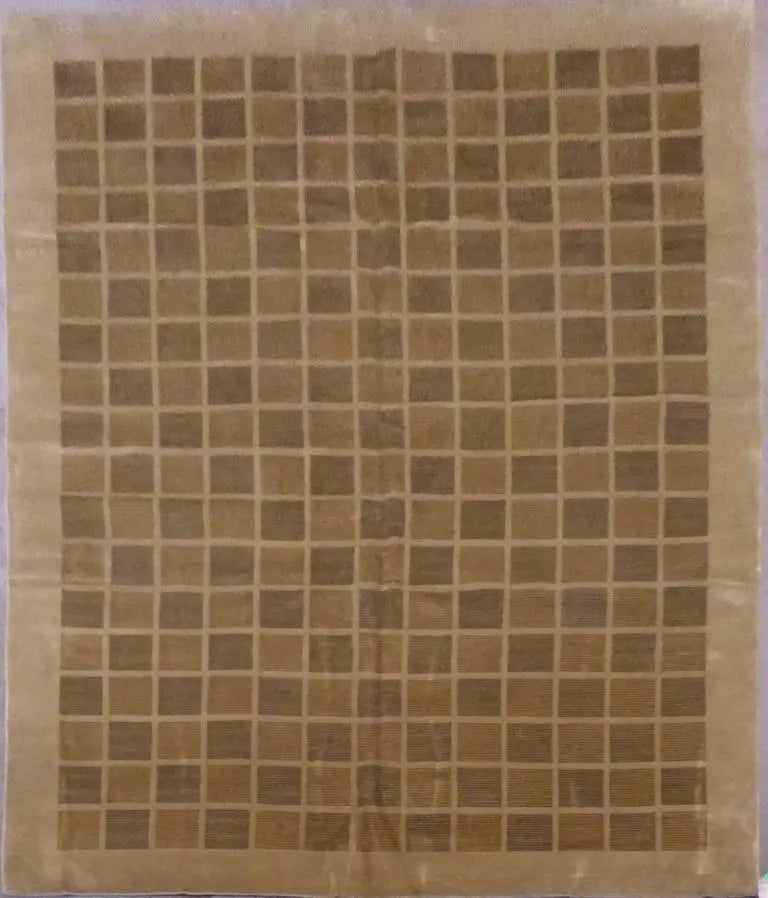 One Of The Kind Indian Modern Design Rug 8'6" X 11'6"